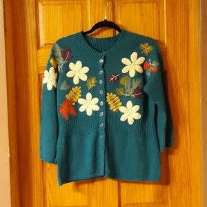 Classic Elements button up sweater